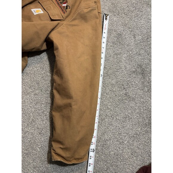 Carhartt Duck Trucker Jacket Blanket Lined Made In USA Union Labor Vintage Chore - Picture 11 of 11